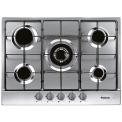 Plaque De Cuisson Focus 5 Feux 70Cm Inox (F.4078XS)