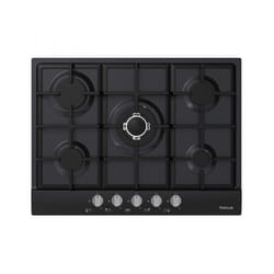 Plaque De Cuisson FOCUS F.478B - 5 Feux - 70 Cm - Noir