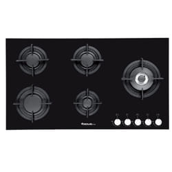 Plaque de Cuisson FOCUS Vitro 5 Feux 90 cm Noir (F.8179B)