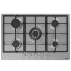 Plaque de cuisson INFINITY 5 Feux 75 Cm Inox H7102P07IS