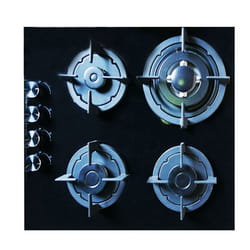 Plaque de Cuisson KUMTEL LX-410TAHDF-P 4Feux 60 cm - Noir