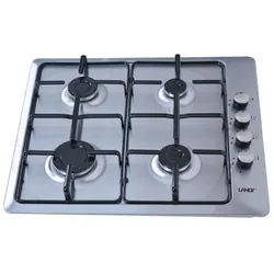 Plaque de cuisson Landy 4 feux 60 cm - Inox (l640x)