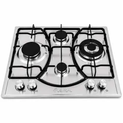 Plaque De Cuisson LEXICAL 4Feux - Inox