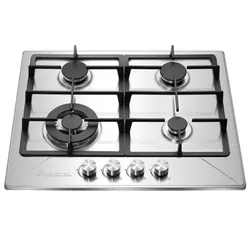 Plaque De Cuisson LEXICAL LGS-2844 4 Feux - Inox