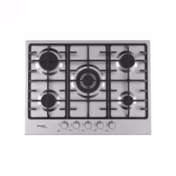-  5x Feux - Type: à Gaz 70 Cm - Puissances: 1x brûleur WOK: 3100W, 1x brûleur rapide de 2800W, 2x brûleurs semi-rapides de 1 ...