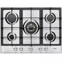 Plaque Gaz Encastrable Premium AP751.XS03 5 feux Inox