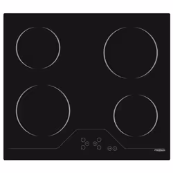 Plaque Electrique Premium 4 Feux 60 Cm Noir