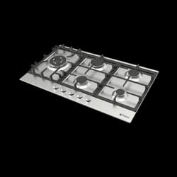 PLAQUE ENCASTRABLE FRANCO / 5FEUX / 90 CM /INOX
