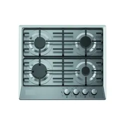 Plaque GOLD 4 Feux Inox Grilles en Mate Brûleurs