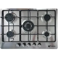 Plaques de Cuisson Inox 5 Feux 70cm - Franco 70350-I