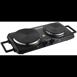 Plaques Électriques TECHWOOD Double Feu 2500W TPE-2506