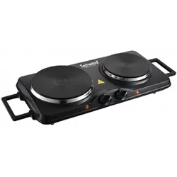 Plaques Électriques TECHWOOD Double Feu 2500W TPE-2506