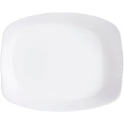 Plat De Cuisson LUMINARC 34x25 cm Smart cuisine Carine - Blanc