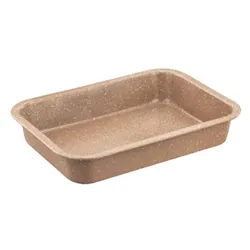 Plateau de cuisson KORKMAZ RECTANGULAIRE 42 CM - GRANIT (A680-02)