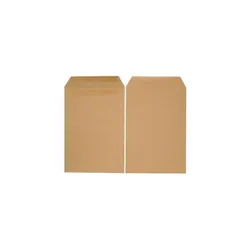 Pochettes Kraft Couronne - 250x353mm, 90g/m², Marron, Lot de 250