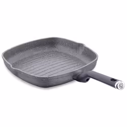 Poêle Grill Carré Korkmaz Palma A3916 - Nombre de Pieces : 1 - Dimension : 28 cm -  Matériau : Granite - Palma, produit entiè ...
