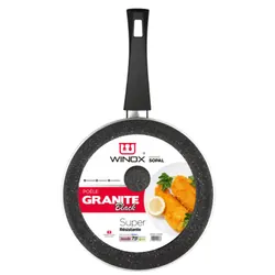 Poêle Winox Série Granite Black 26CM Noir