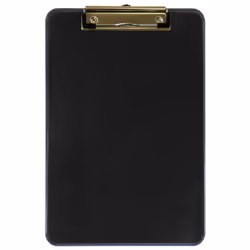 Porte-Bloc OfficePlast - Format: A4 - Dimension (Lxl): 24,5x32cm - Matière: Carton recouvert pvc uni - Épaisseur: 2,1mm - Ada ...