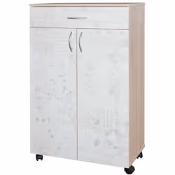 Porte Chaussures Classique SOTUFAB - Deux portes + 1 Tiroir - Parfait pour l'arrangement de vos chaussures et permet de range ...