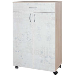 Porte Chaussures Classique SOTUFAB 2P+1T - Chêne Brut & Mosaico