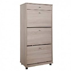 Porte chaussures GM STRATIFIÉ 3 portes + 1 tiroirs SOTUFAB (PC38DV/BG)
