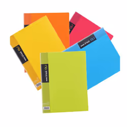 Porte Documents DELI Personnalisable - Comprend 30 vues transparentes - format: A4 pour bien classer vos documents - Sa couve ...