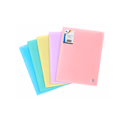 Porte Documents OFFICE PLAST - Comprend 100 vues transparentes - Format: A4 pour bien classer vos documents - Sa couverture e ...