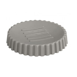 Porte Savon Minas Taupe - Plastique - Polyrésine - WENKO - (23033100)