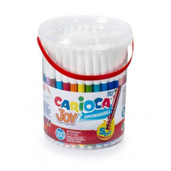 Pot de 100 Feutres De Coloriage CARIOCA Joy (43176)