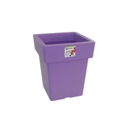 Pot Linéa Carré Purple 33x33x42cm