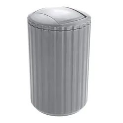 Poubelle Minas Taupe 3 L - Plastique - Polyrésine - WENKO (22998100)