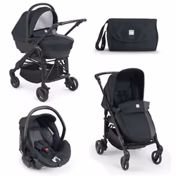Poussette Bébé Cam Combi Tris – Âge d’utilisation : 0 - 4 ans – châssis : Aluminium - Poussette combinée de 3 en 1 - Poussett ...
