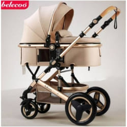 Poussette Landau BELECOO 530-W - Beige
