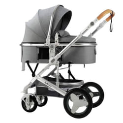 Poussette Landau BELECOO Duo - Gris