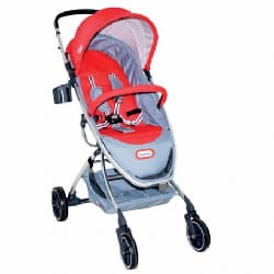 Poussette PRIMA Little Tikes -Rouge & Gris