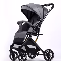 Poussette Valise KIDILO K525 - Age: Dès naissance jusqu'à 18kg - Nombre de roues: 4 roues - Dossier réglable - Repose-pieds - ...