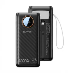 Power Bank BAVIN PC1155S 30000Mah 22.5 W - Noir