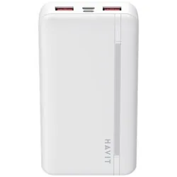 POWER BANK HAVIT PB92 / 20000mAh / 22.5W / BLANC