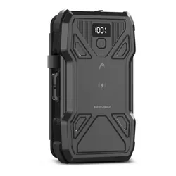 Power Bank Ksix Head Solaire 22.5W 10 000 mAh Noir