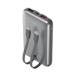 Power Bank RIVAVASE VA2611 10000 mAh 30W - Gris
