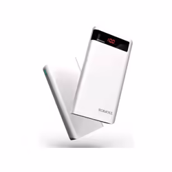 Power Bank ROMOSS Sense 6P - Puissance 20 000 mAh - Batterie Lithium Polymer - Avec Afficheur - 2x USB (5v 2.1A & 5v 1A) - Câ ...