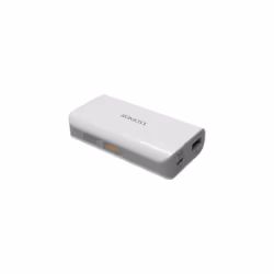 Power Bank ROMOSS Solo5 - Batterie Li-polymère Rechargeable - Puissance 10000 mAh - Couleur Blanc - Dimensions 138 x 62 x 21  ...