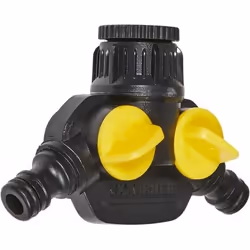 - Prise de Robinet 2 Voies - Poids (kg): 0,1 Dimensions (l x L x h) (mm) : 50 x 126 x 78 mm - Avec régulateur de pression - M ...