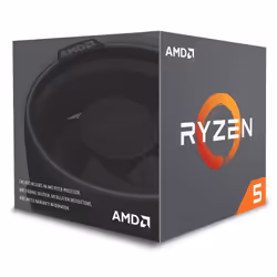 -Processeur AMD Ryzen 5 1600 AF (3.2 GHz / 3.6 GHz) Socket AMD AM4 - 6 coeurs / 12 threads - Cache 19 Mo Total (16 Mo L3 + 3  ...