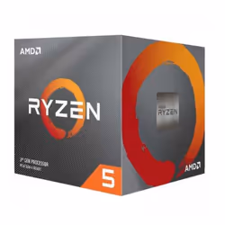 Processeur Amd Ryzen 5 3600 – Type De Processeur : AMD Ryzen 5 - Socket : AMD AM4 -  Cache L2 : 3 Mo - Cache L3 : 32 Mo : – T ...
