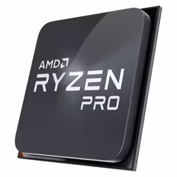 Processeur AMD Ryzen 5 Pro 3350G, 3éme Génération - Fréquence 3.6 Ghz Jusqu'à 4.0 Ghz en mode Boost, 4 Mo de mémoire cache, 4 ...