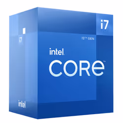 Processeur Intel Core i7-12700F 12é Génération, 2.1 GHz Jusqu'à 4.9 Ghz , 25 Mo de mémoire cache - 12 Coeurs - 20 Threads - S ...