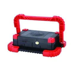 Projecteur De Tente Rechargeable LED - Rouge&Noir