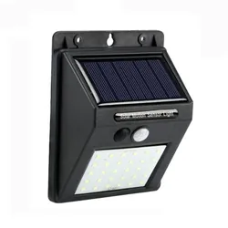 PROJECTEUR LED 5W AVEC PANNEAU SOLAIRE ET DÉTECTEUR DE MOUVEMENT