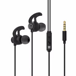 Promate Swift, Avec fil, 20 - 20000 Hz, Appels/Musique, Casque, Noir